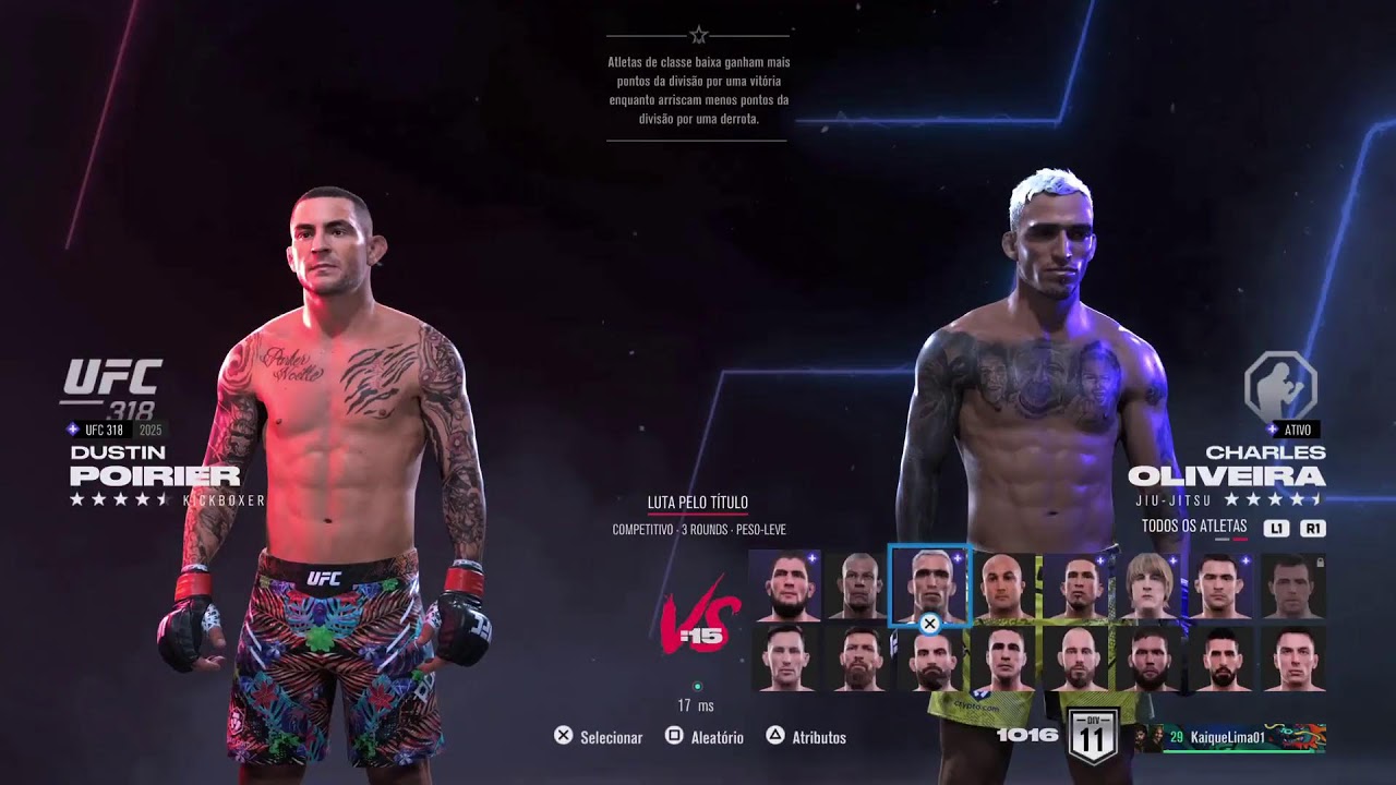 GAMEPLAY AVAN&Ccedil;ADA UFC 5