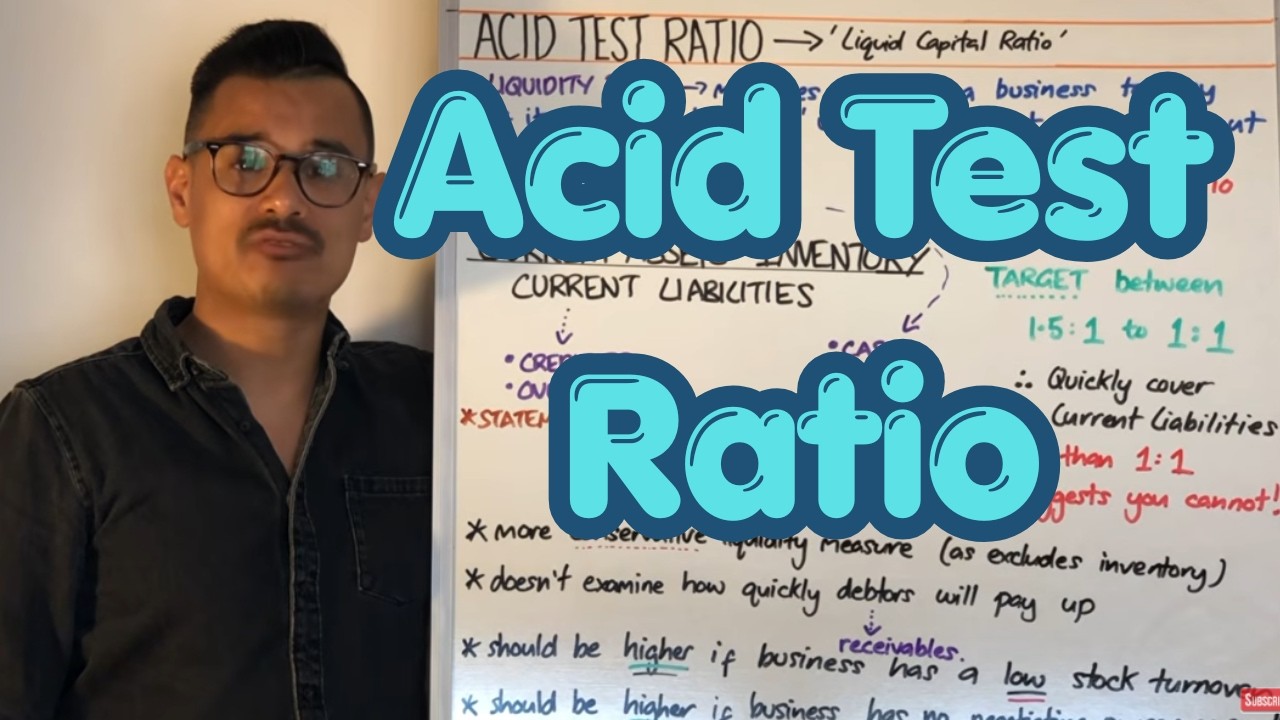 Acid Test Ratio (Liquid Capital Ratio/Quick Ratio)