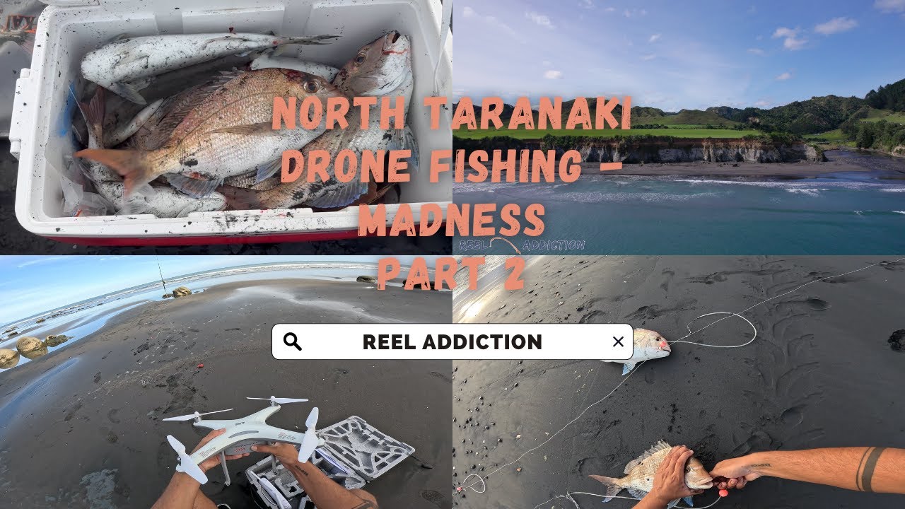 Drone Fishing North Taranaki - Part 2 (Mokau)