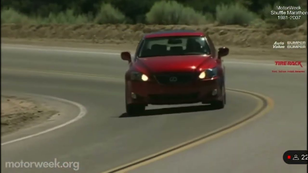 Motorweek 2006 Lexus IS250 and IS350 Road Test
