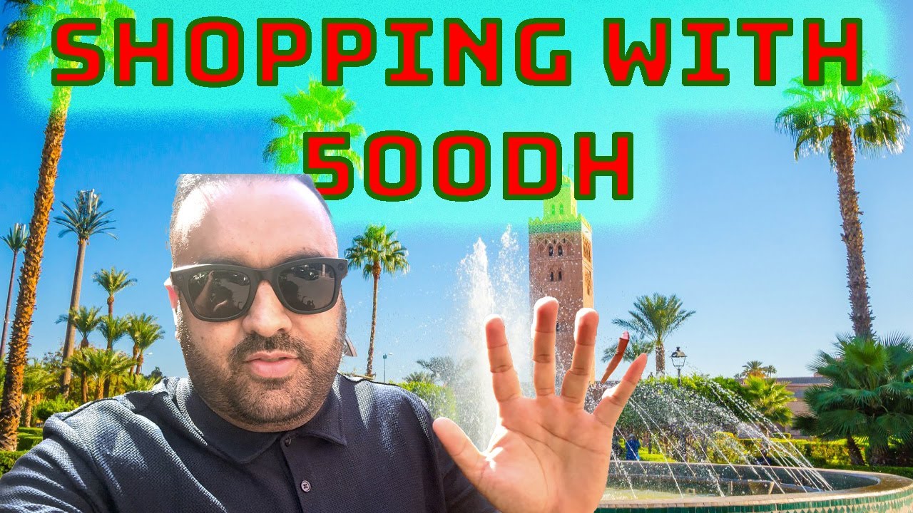 Did I Get ROBBED?? Shopping With 500dh In Marrakech, Morocco. Can You Do Better???