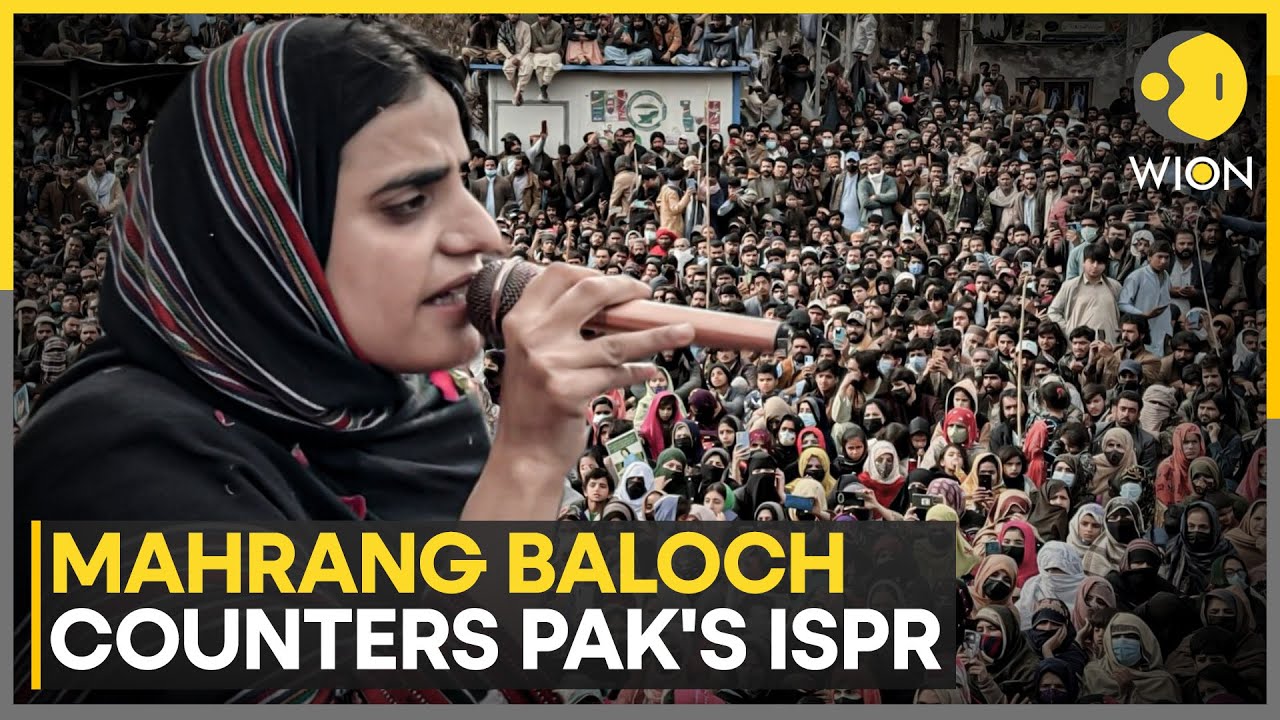 'Pakistan Vilifying Those Speaking The Truth': Activist Mahrang Baloch Counter's Pak's ISPR | WION