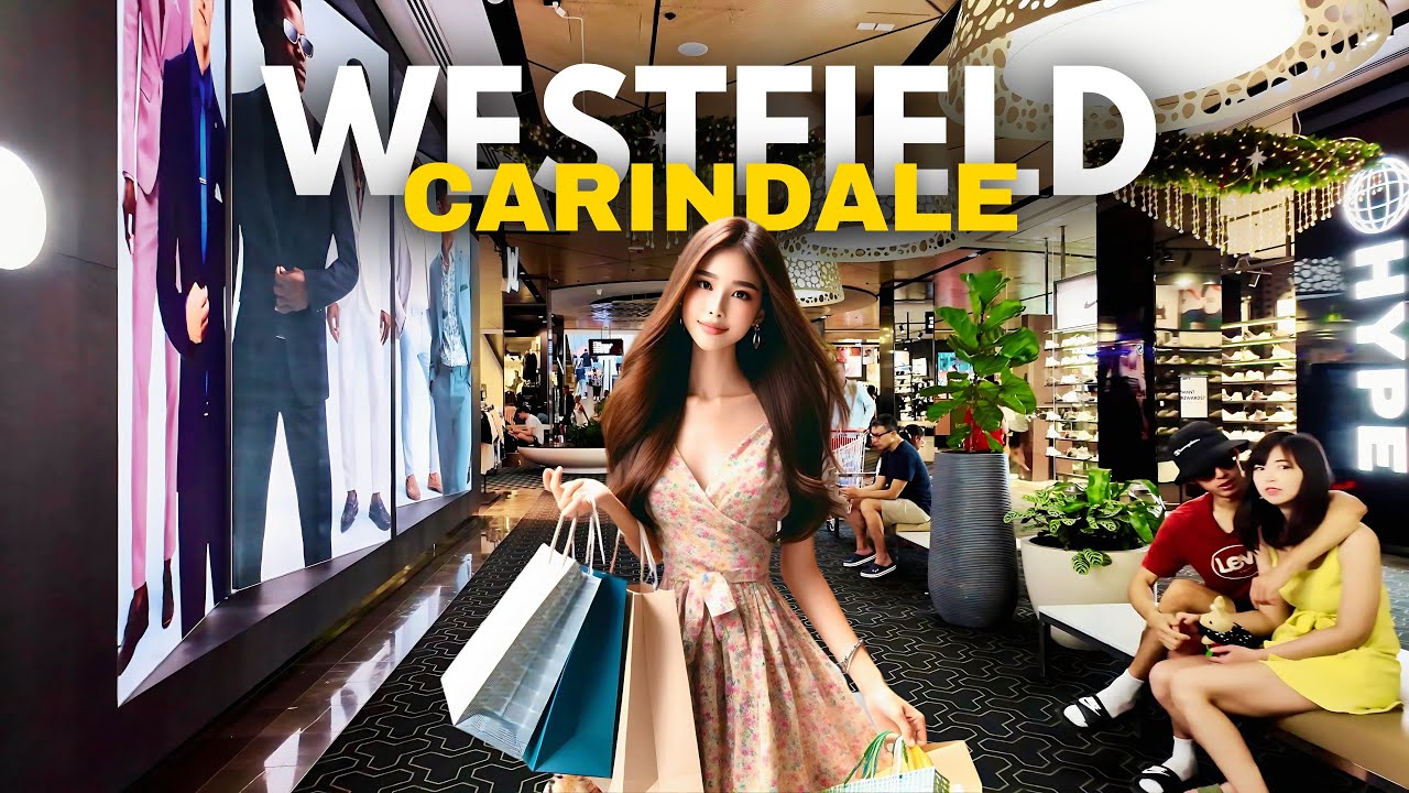 Luxurious Westfield Carindale Shopping Centre