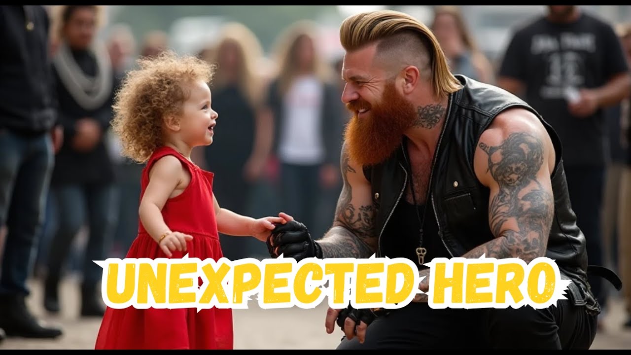 A Tearful Little Girl and the Unexpected Protector