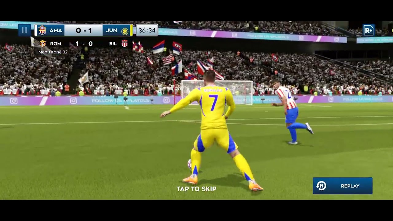 DLS26 JUNIOR FC 4 - 0 A MADRID [ DIAMOND CUP QUARTER FINAL ]