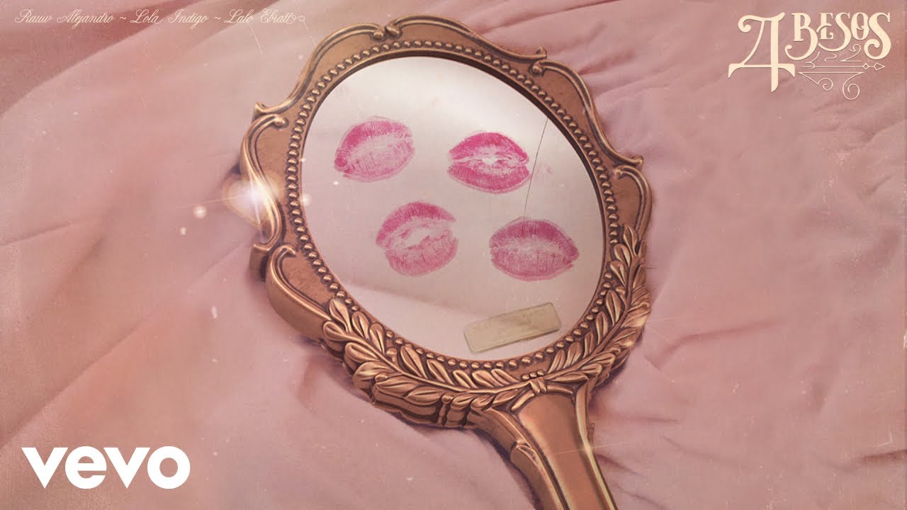 Lola Indigo, Rauw Alejandro, Lalo Ebratt - 4 besos (Lyric Video)