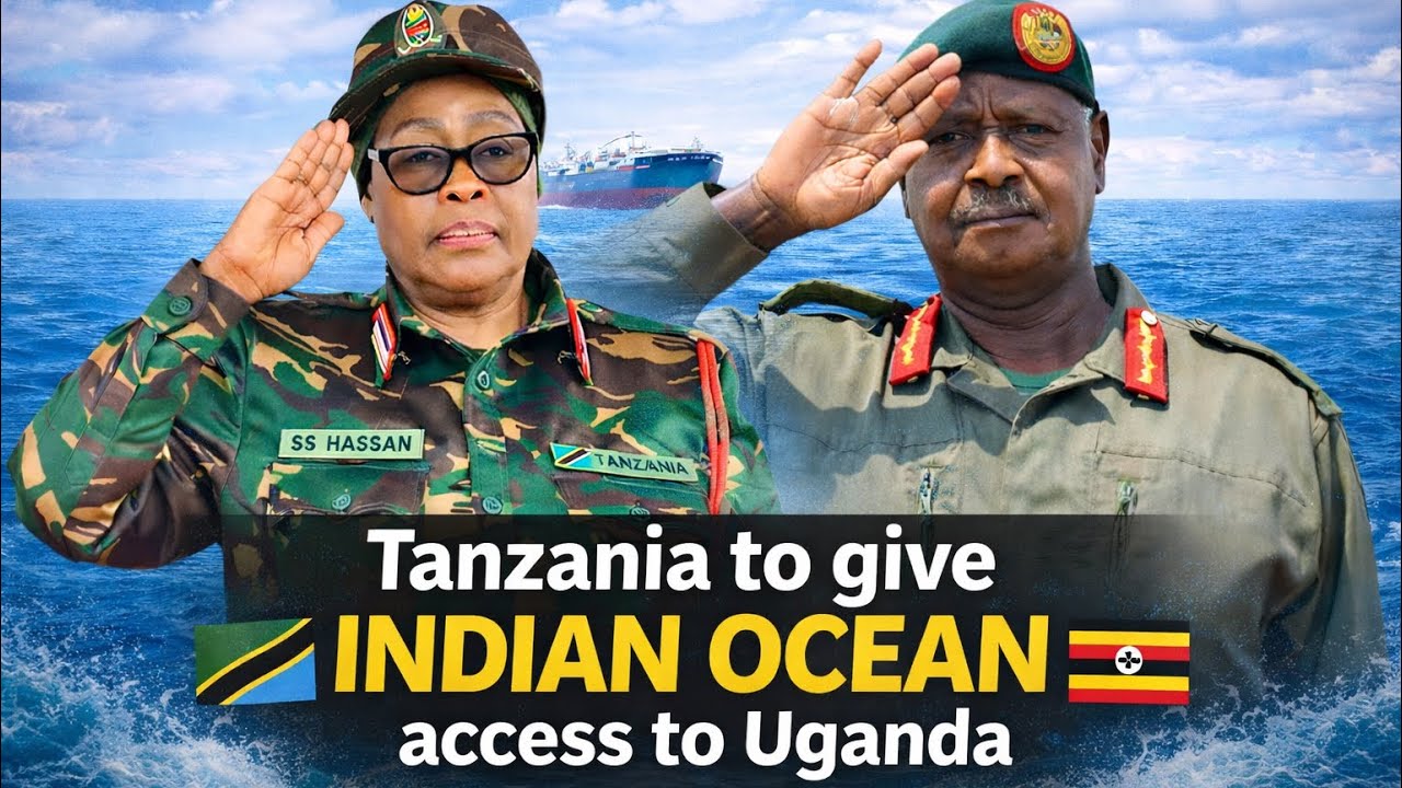 Tanzania to Give Uganda Access to the Indian Ocean through rail - Says President Samia Suluhu.