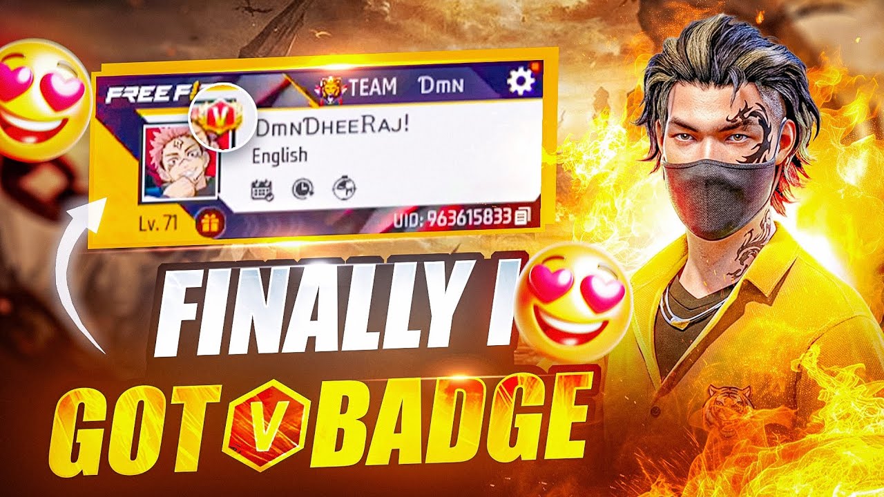 Finally i Got V-BADGE On My Account 😍