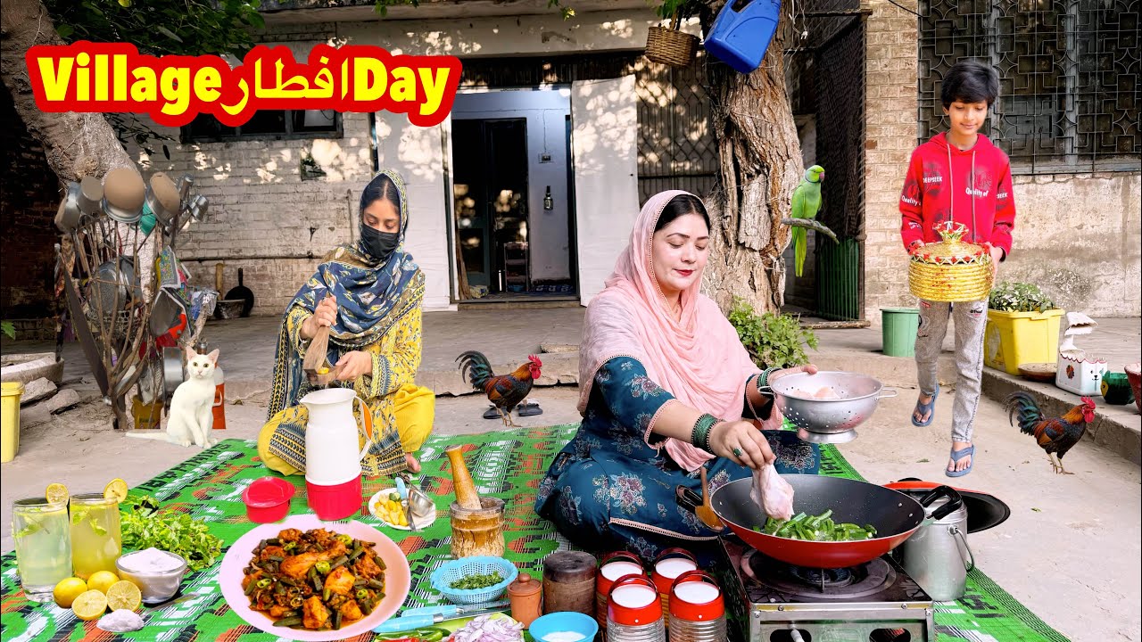 A Simple Aftar Table,Hearts Full Of Faith|A Spiritual Night In The Quarters|Chicken okra Recipe|Life