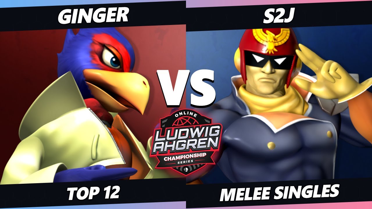 LACS 4 Top 12 - Ginger (Falco) Vs. S2J (Captain Falcon) SSBM Melee Tournament