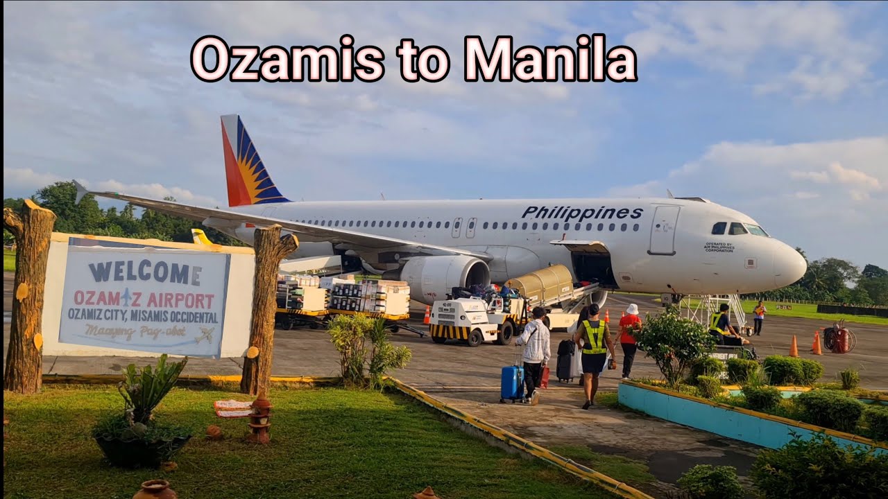 Ozamis to Manila On board 🇵🇭  Philippine Airlines (PAL)