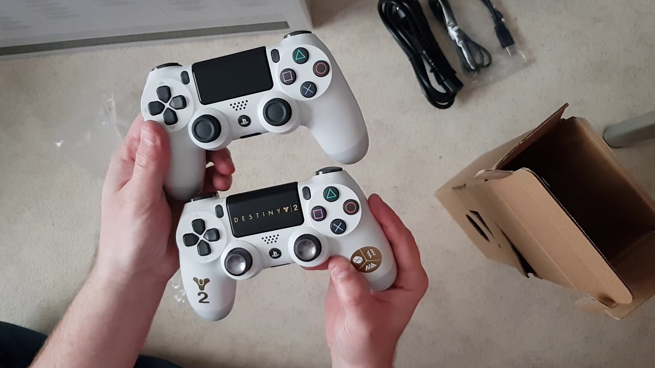 Ps4 pro weiß CUH7116B neues Modell Unboxing