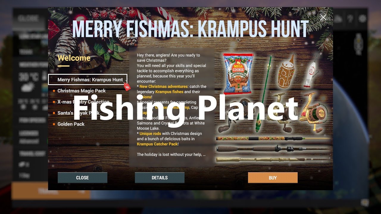 Fishing Planet, Christmas Event 2020, Krampus Hunt Overview