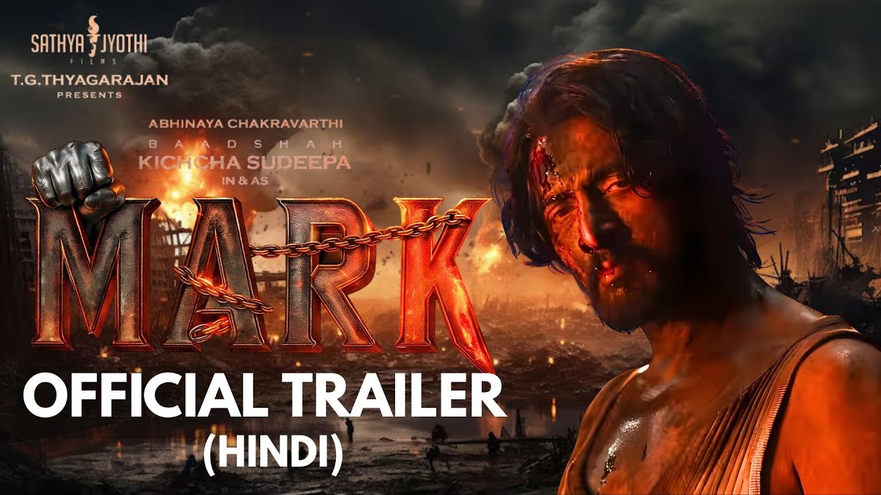 Mark - Official Trailer (Hindi) | Kichcha Sudeepa | Vijay Kartikeyaa | 2025 Thriller Movie