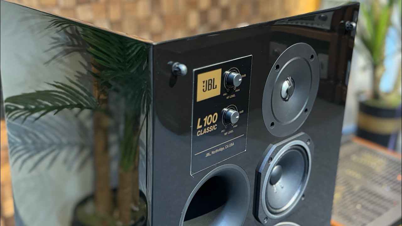 Trải nghiệm Loa  JBL L100 Classic Black Edition New  hàng chính hãng, giá khuyến mãi cực êm