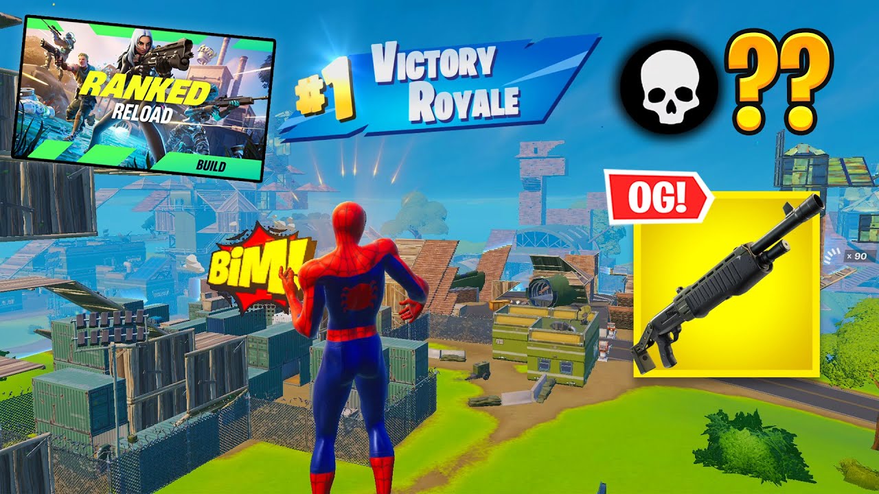 Fortnite Reload NEW MAP | High Kill Solo Ranked Win Full Gameplay (Keyboard & Mouse)