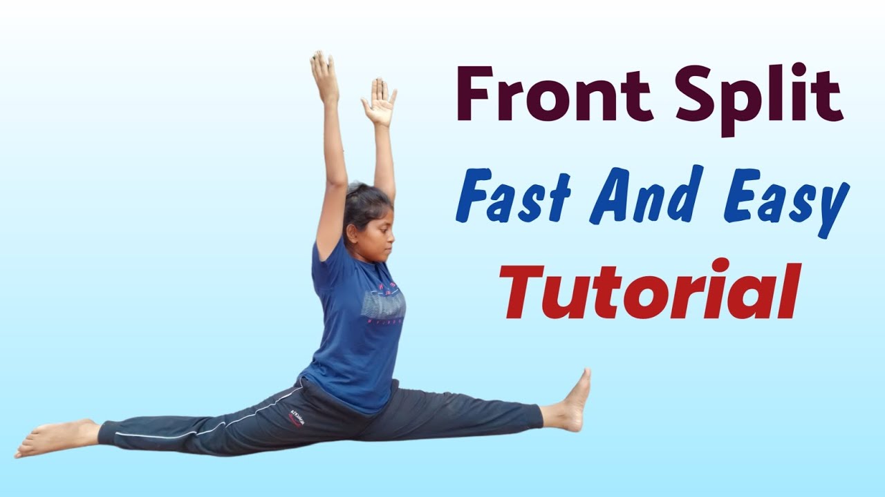 Front Split Fast And Easy Tutorial | Leg Streching Tutorial