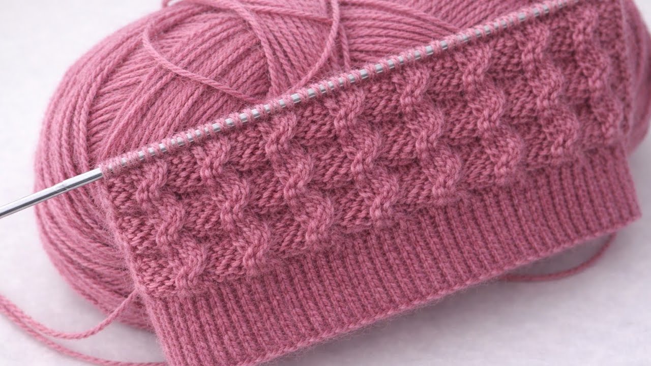 Elegant Cable Knit Sweater DesignBeautiful Cable Knitting Pattern for Sweater & Cardigan
