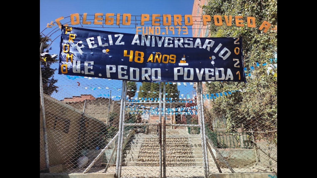 ¡LA UNIDAD EDUCATIVA PEDRO POVEDA NECESITA AYUDA!