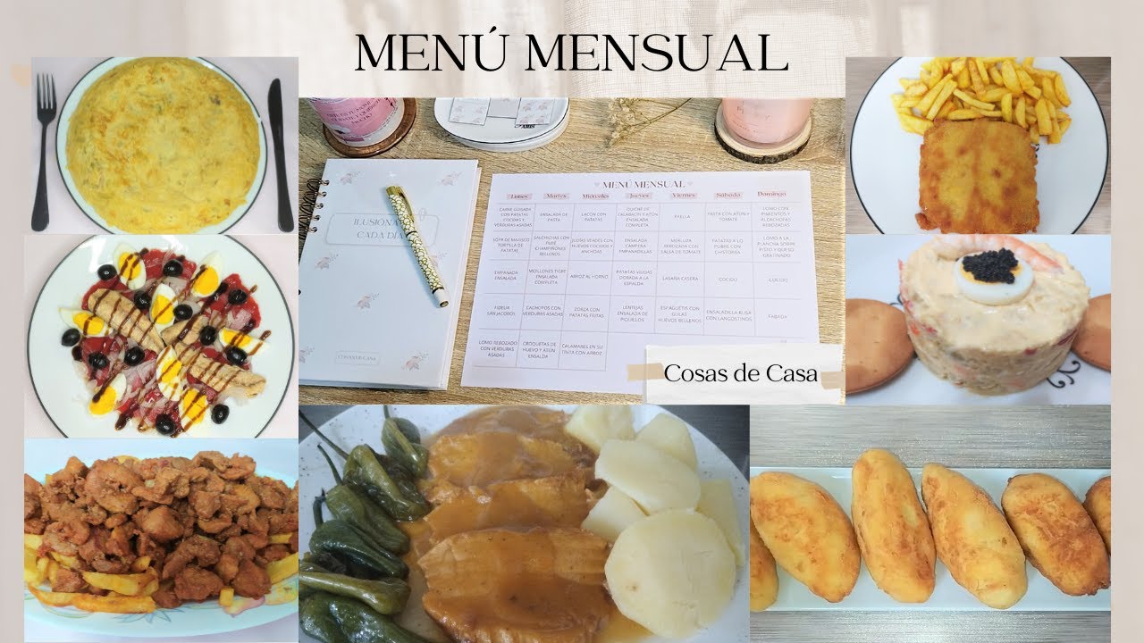 MEN&Uacute; MENSUAL