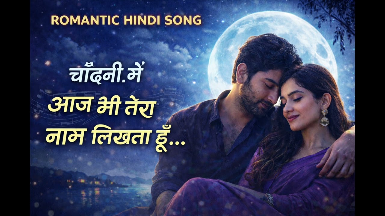 चाँदनी में तेरा नाम | Heart Touching Hindi Love Song