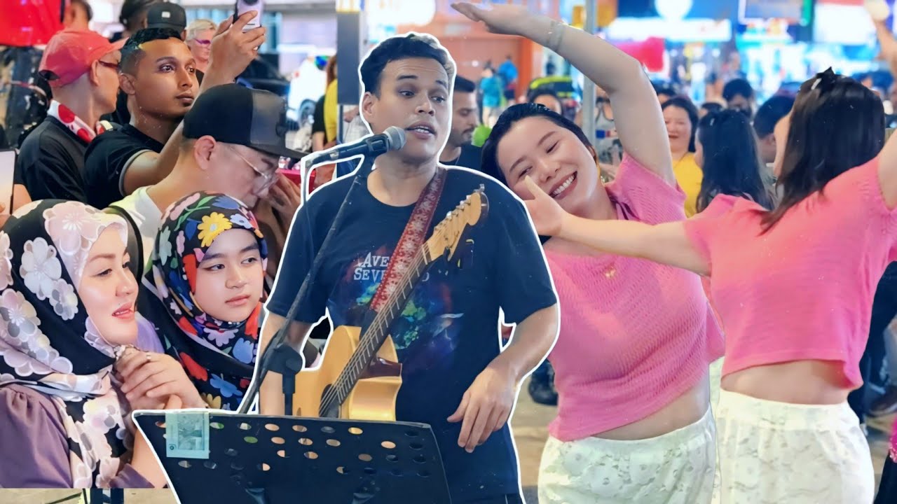 Pelancong China tak rilek menari bila dengar Bob bawak lagu cantonesse dan lagu hindustan
