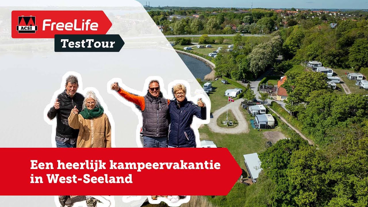 Kamperen in West-Seeland: bekijk alle hoogtepunten