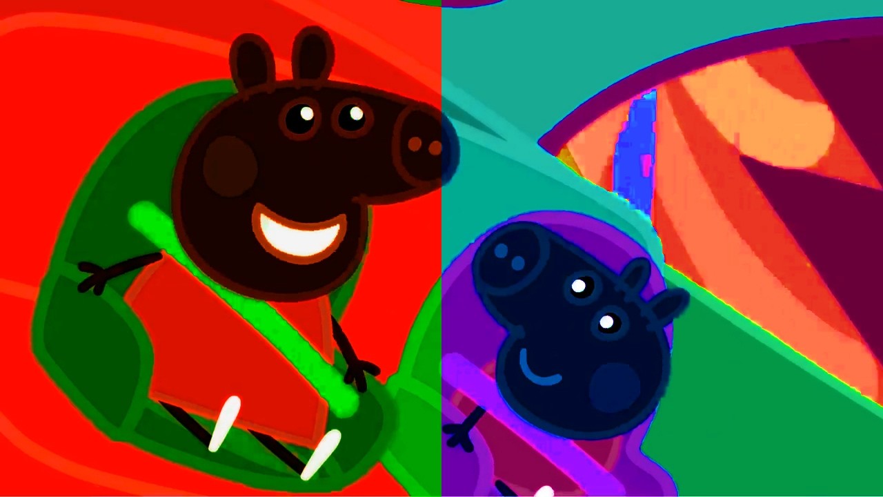 There Is a Rainbow! Peppa Pig (Sponsored by Klasky Csupo 2001 Effects)