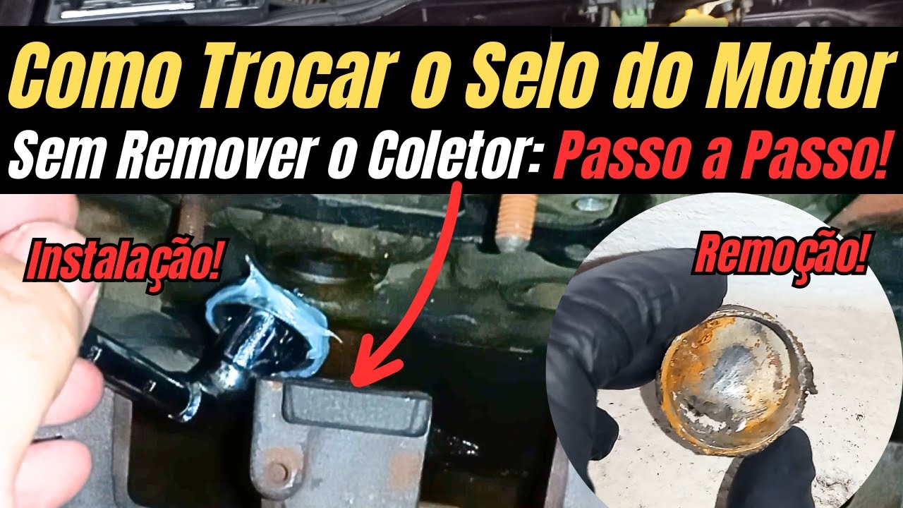 Como TROCAR o Selo do Bloco do Motor do Corsa Wind 1994 até 2002 (Linha GM)