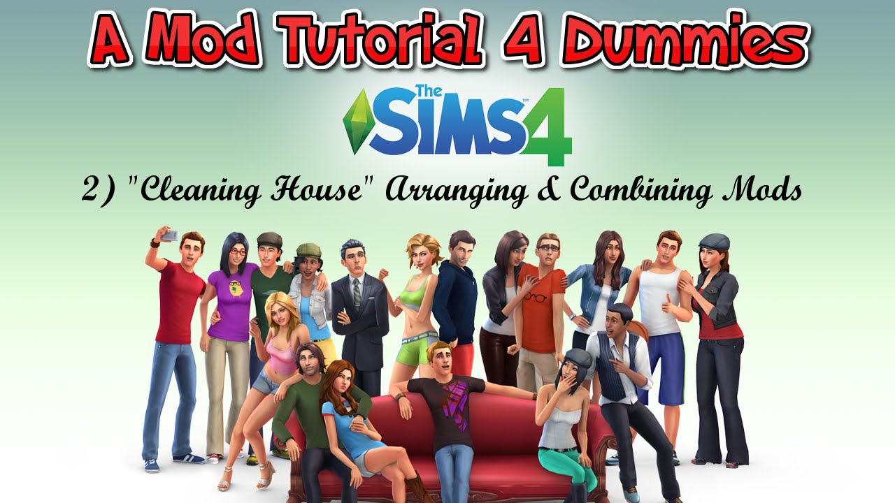 The Sims 4: A Mod Tutorial 4 Dummies #2 - Organize and combine package files