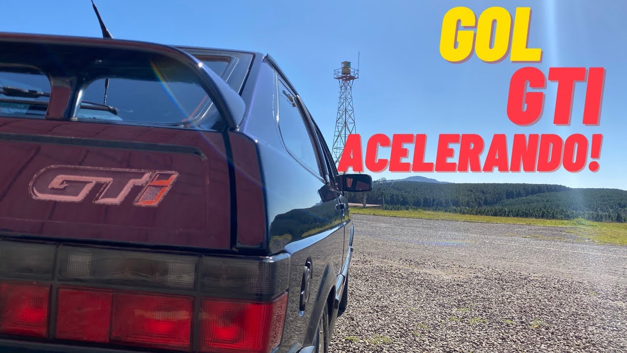 GOL GTI AZUL MÔNACO - ACELERANDO!!