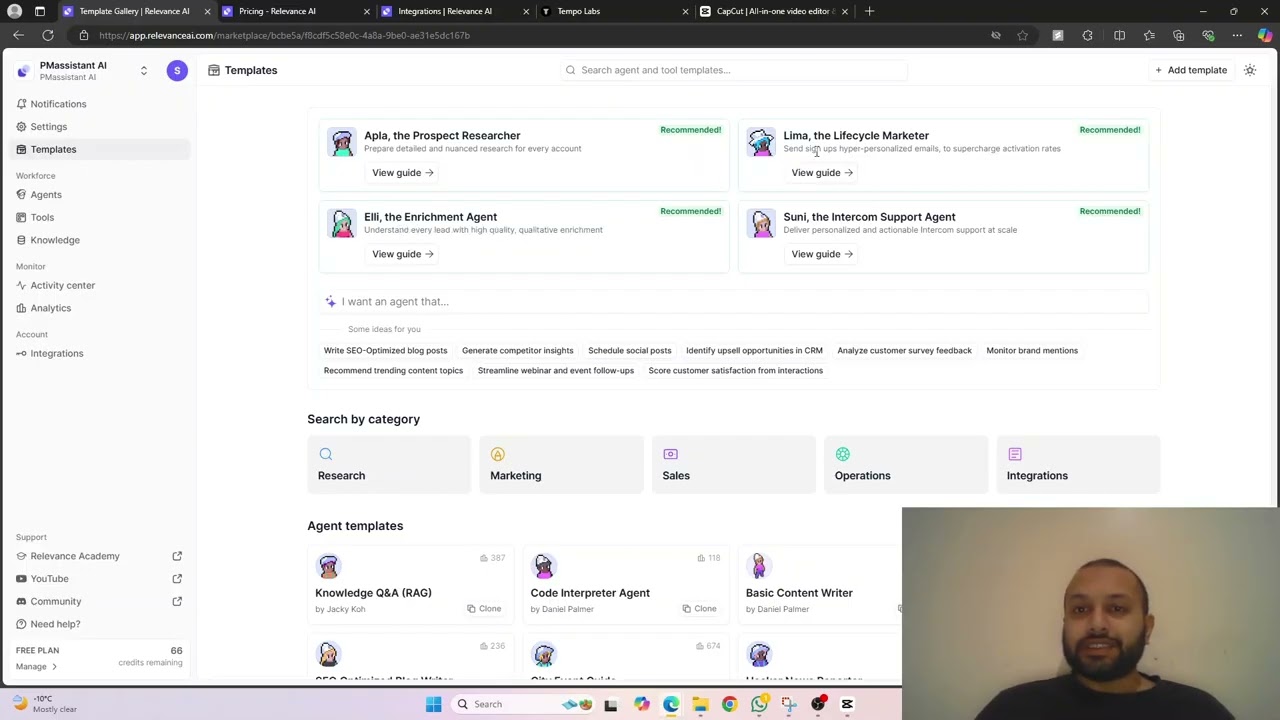 Relevance AI: Agent Tools, Homepage, Pricing & Integrations