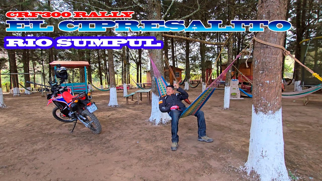 La CRF300 RALLY en el Cipresalito Las pilas