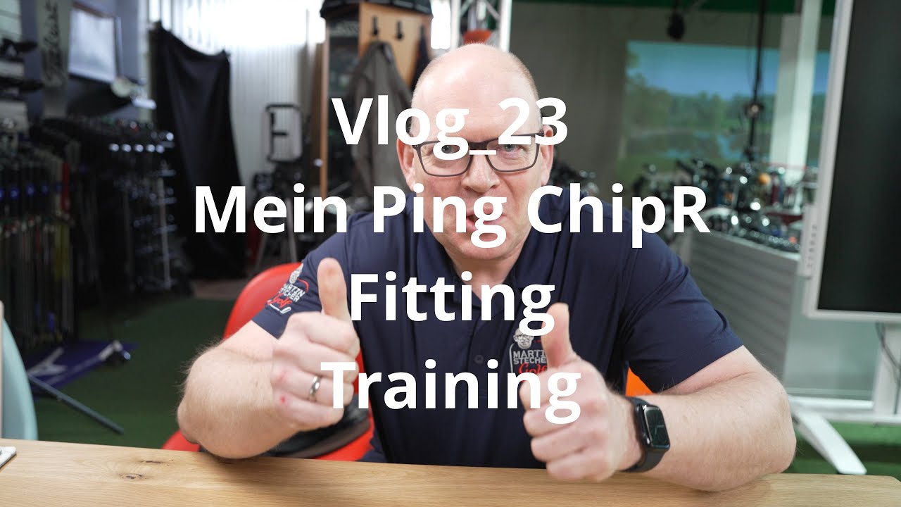 Vlog_23 Mein Ping ChipR ist da, Fitting Cobra Aerojet + Ping G430 und Training #martinstechergolf
