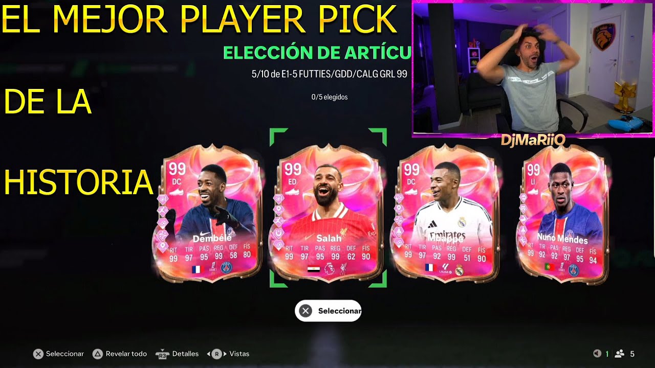 DjMaRiiO EL MEJOR PLAYER PICK DE LA HISTORIA EN EA SPORTS FC 25
