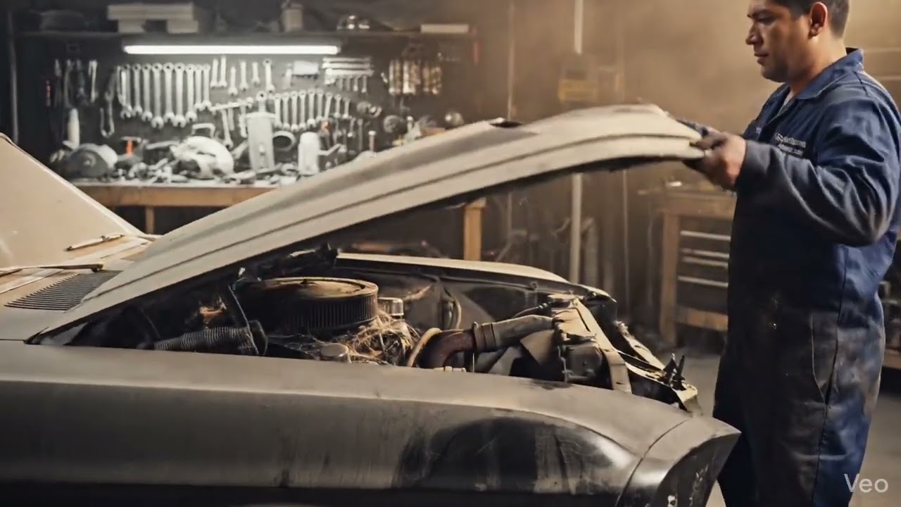 1967 Ford Mustang Shelby GT500 restoration process #ai #carrestoration #carrestorationproject 