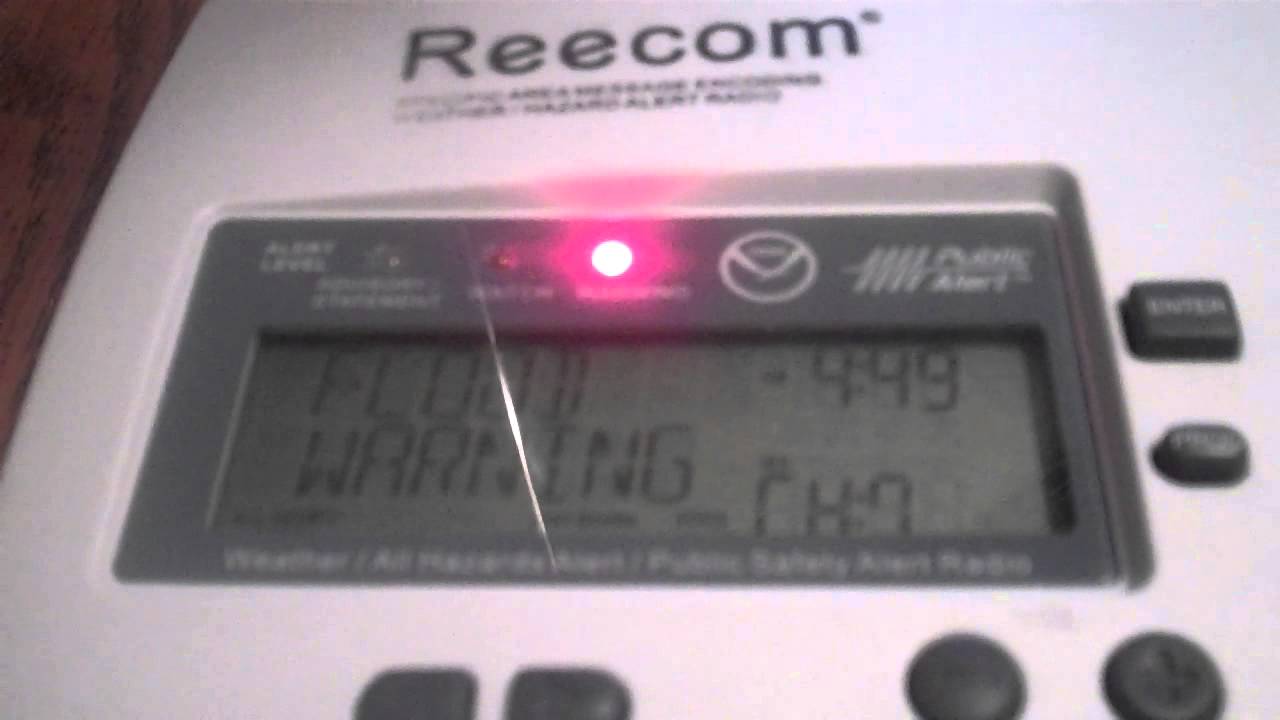 RARE!!! Lakeshore Flood Warning Update READ BY A HUMAN (NO EAS)
