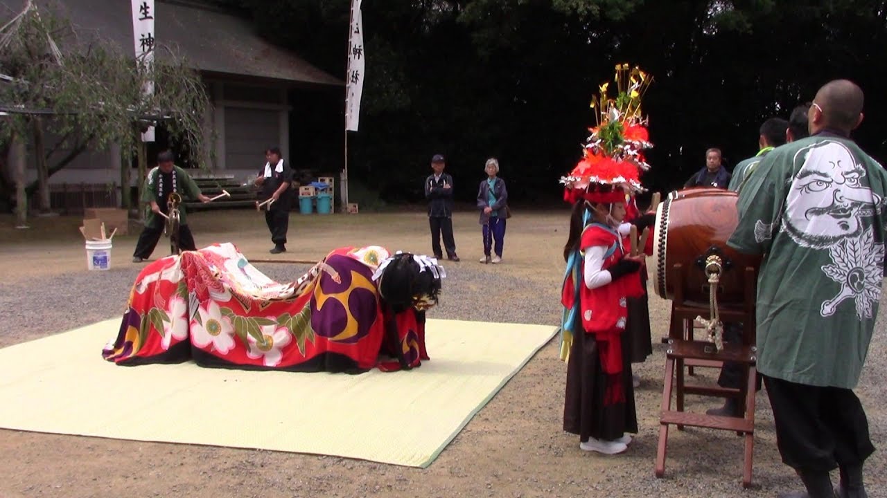 獅子舞列伝2017・小立獅子舞（菅生神社秋季大祭）【香川県三豊市山本町辻】（平成29年・2017）