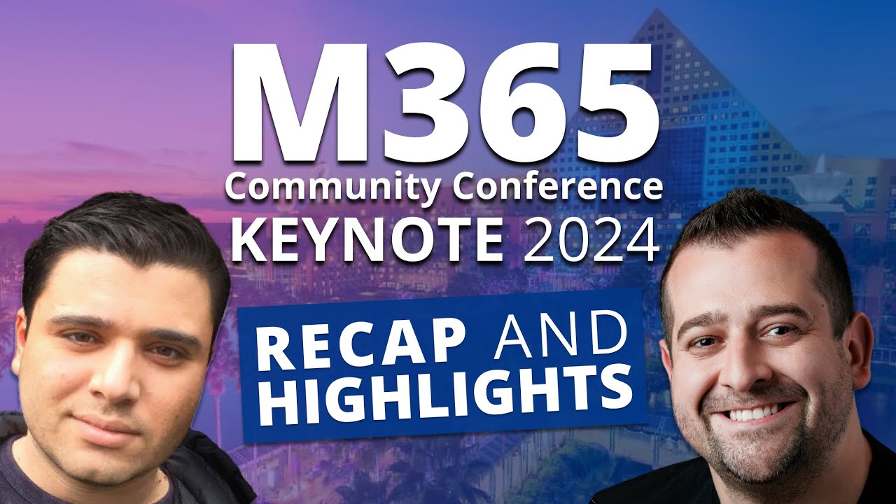 TOP Microsoft 365 Conference 2024 Keynote Highlights | Copilot, Teams, and More