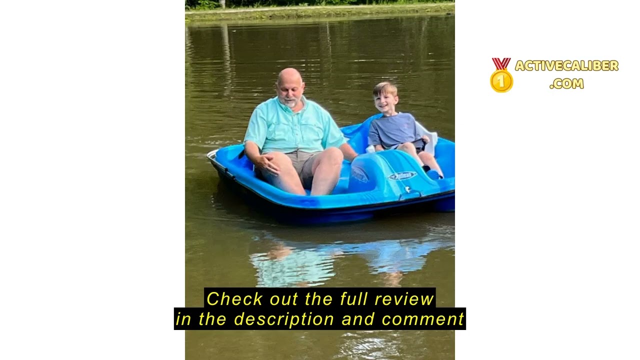 Review Explore Land Pedal Boat Cover - Waterproof Heavy Duty Outdoor 3 or 5 Person Paddle Boat Prote