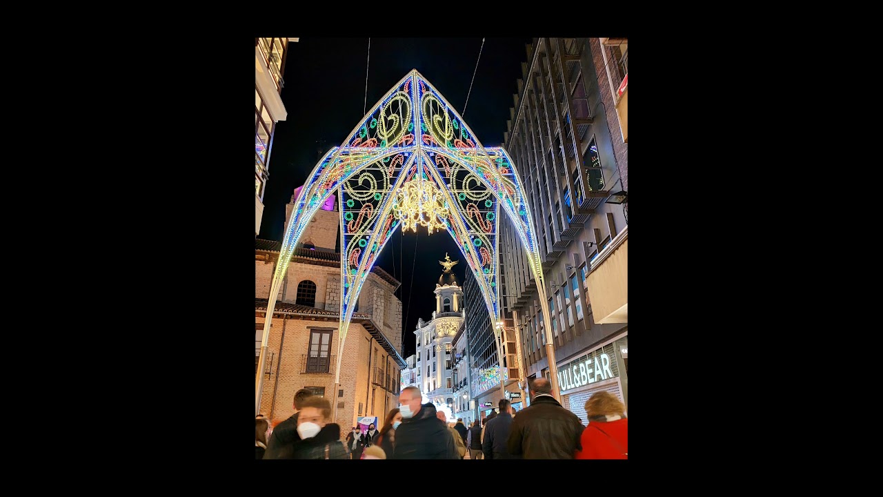 Navidad  2021. 2022.Valladolid Castilla y León España.