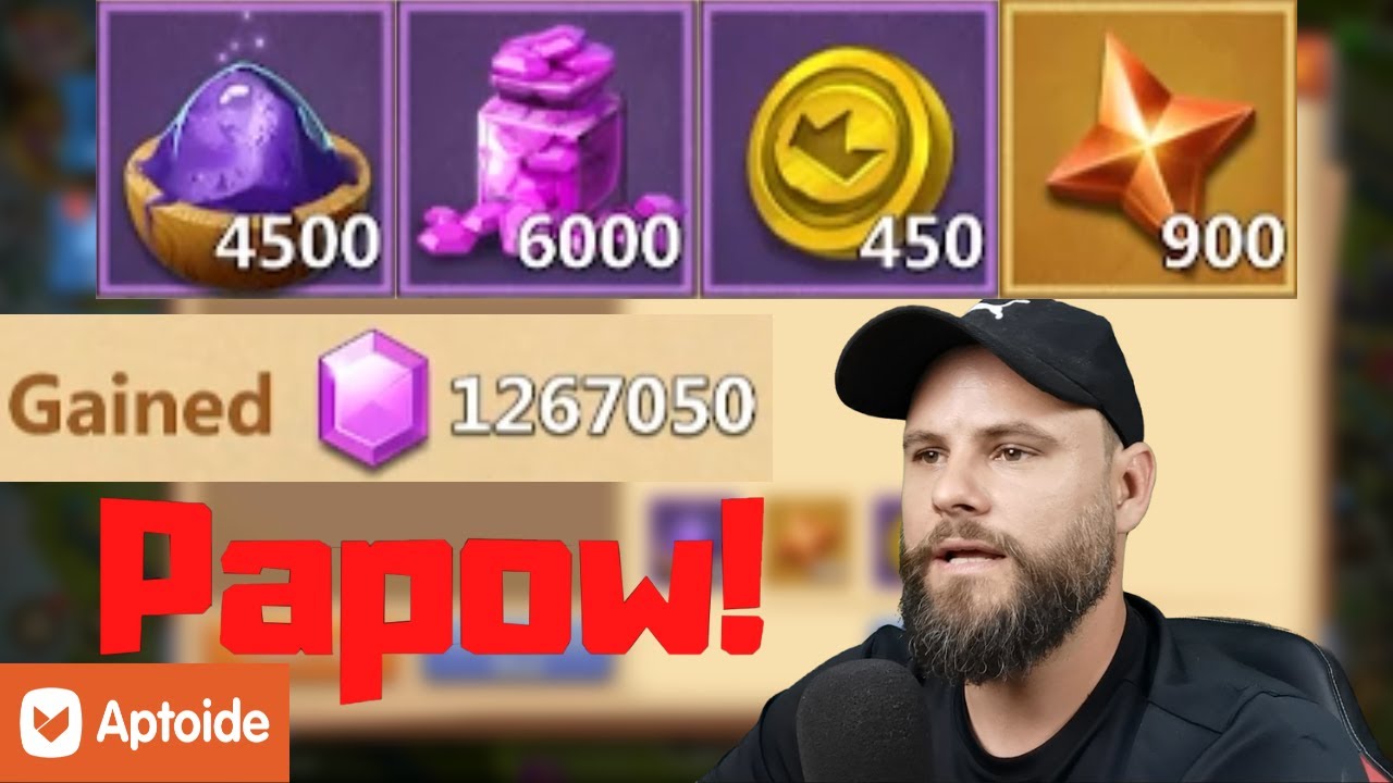 3x Super Pack | Now I have over 1 Million Gems | Castle Clash