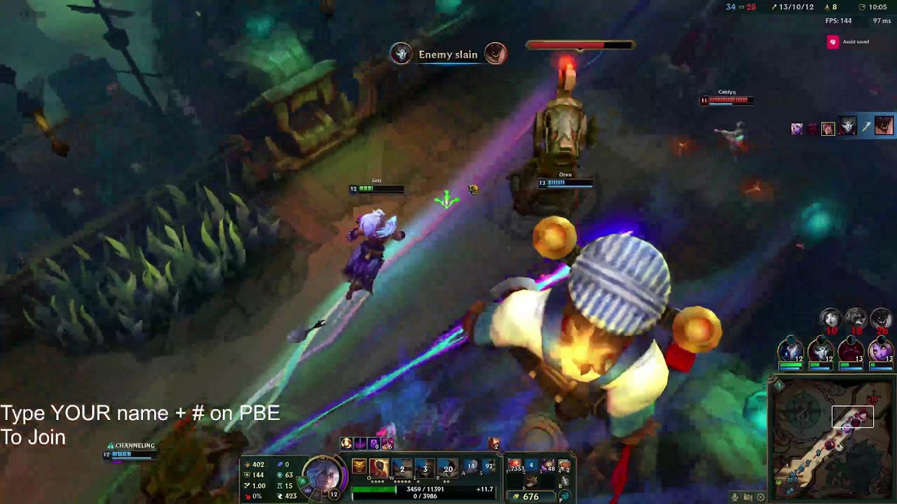 PBE ARAM Mayhem Is Broken 😈 Testing New Changes | Viewers Can Join