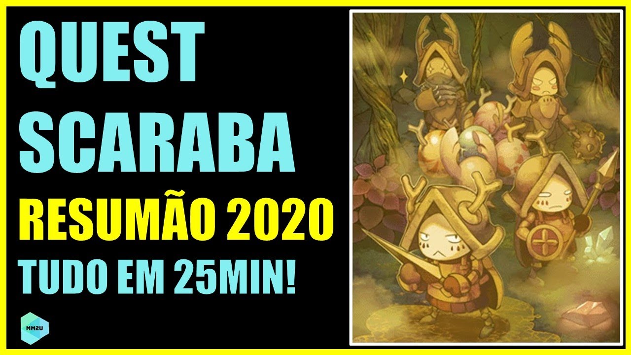 Quest Scaraba RESUMÃO 2020 (só 01 vídeo) - Ragnarok Online