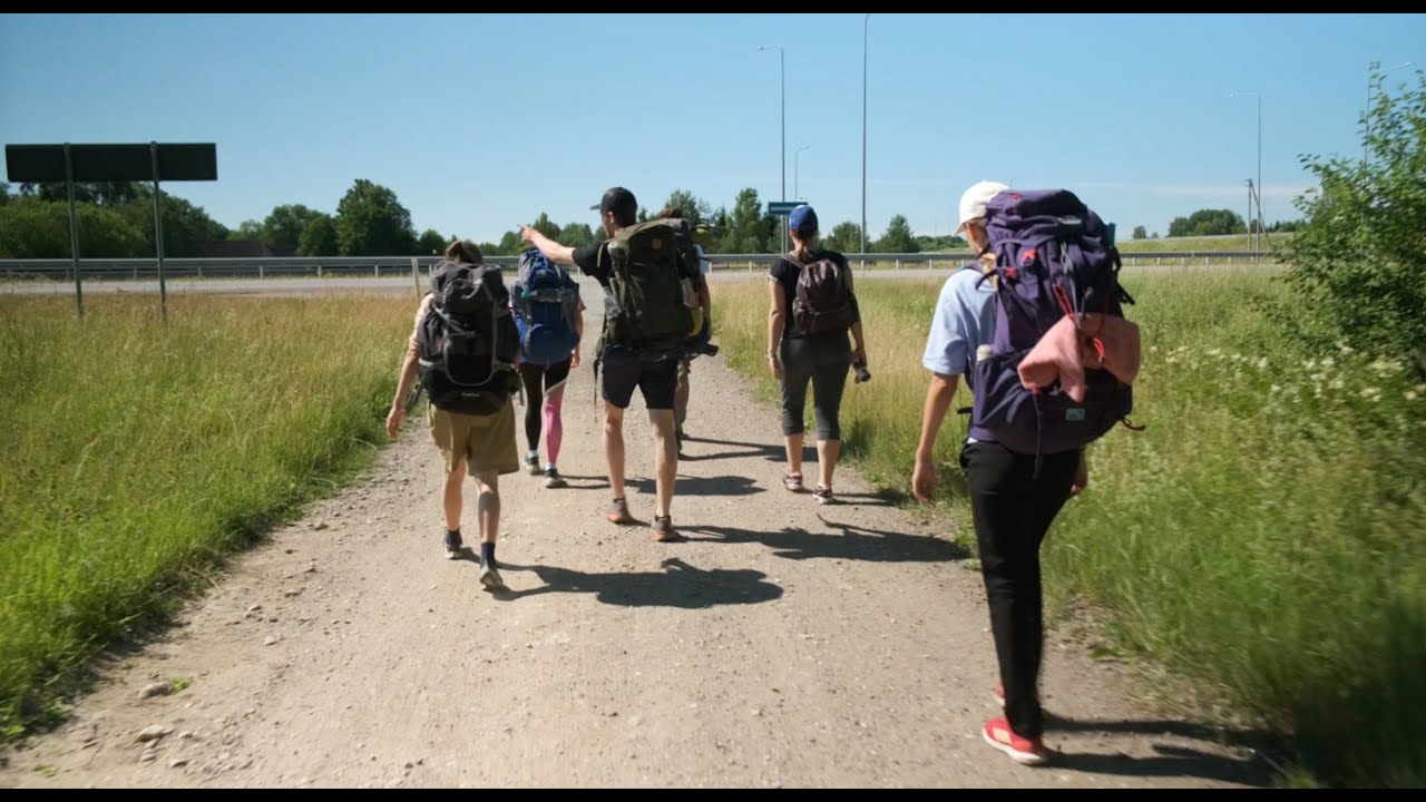 Hiking in Estonia: from Loksa to Tapa I Поход 