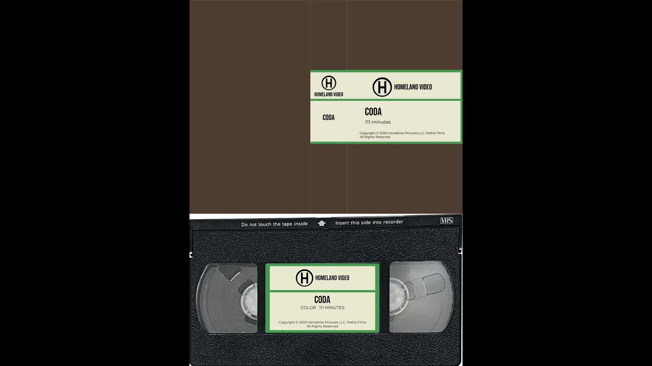 Opening & Closing to CODA 2025 Homemade VHS [Homeland Video]
