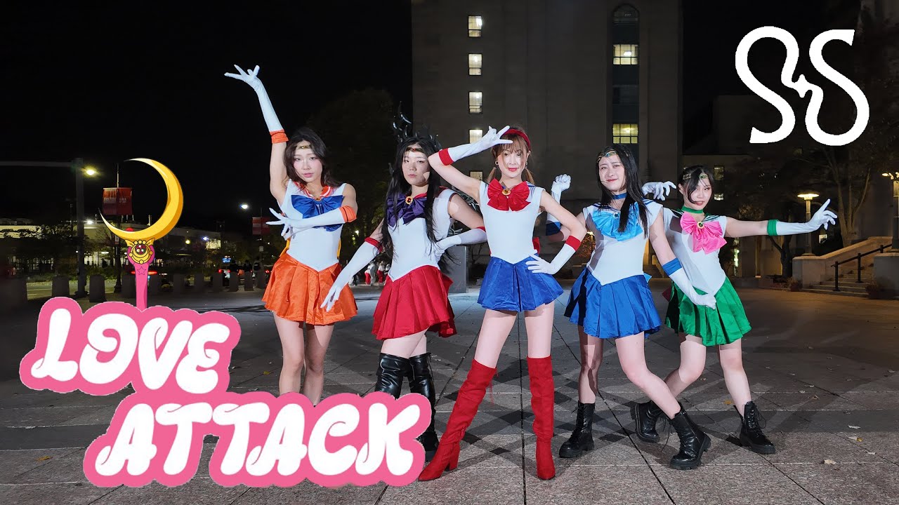 [KPOP COVER - Sailor Moon Ver] RESCENE (리센느) - ‘LOVE ATTACK’ | Full Dance Cover by HUSH BOSTON