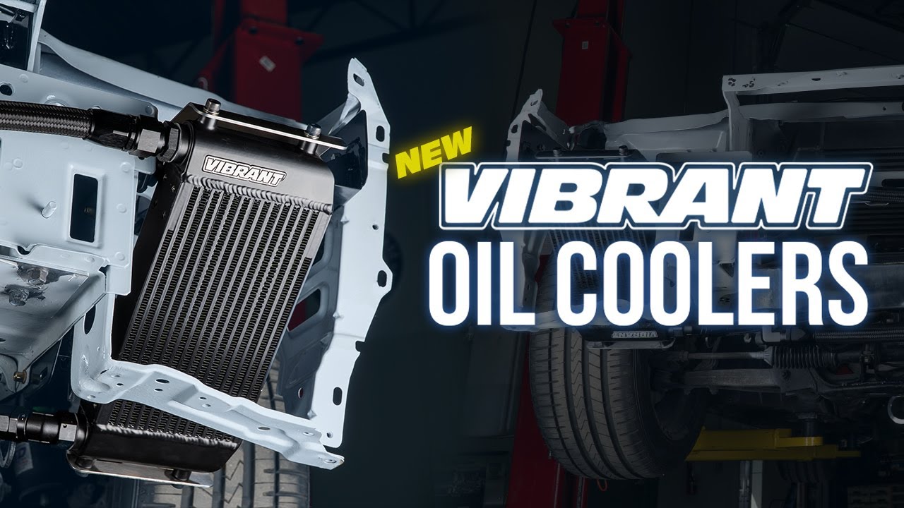 NEW Vibrant Oil Coolers for the RX7!