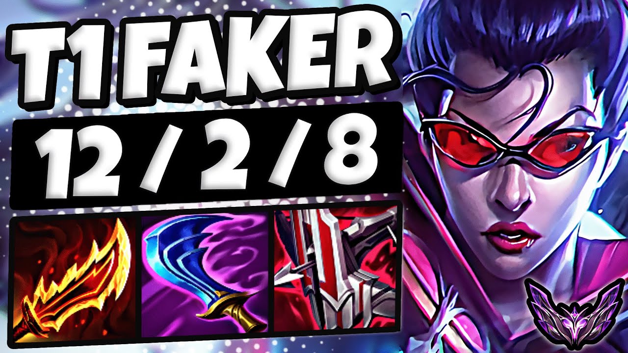 T1 Faker Vayne vs Katarina [ MID ] Patch 13.1 Korea Master ✅