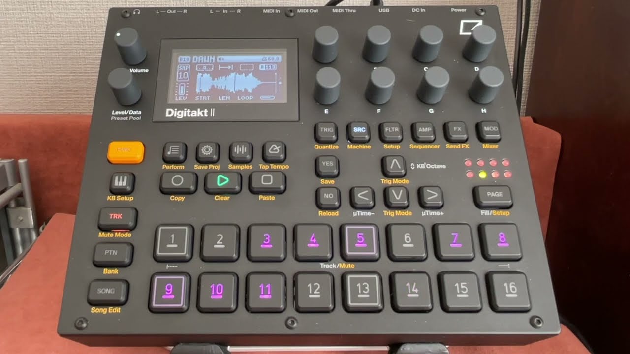 Elektron DigitaktⅡ  Ambient   